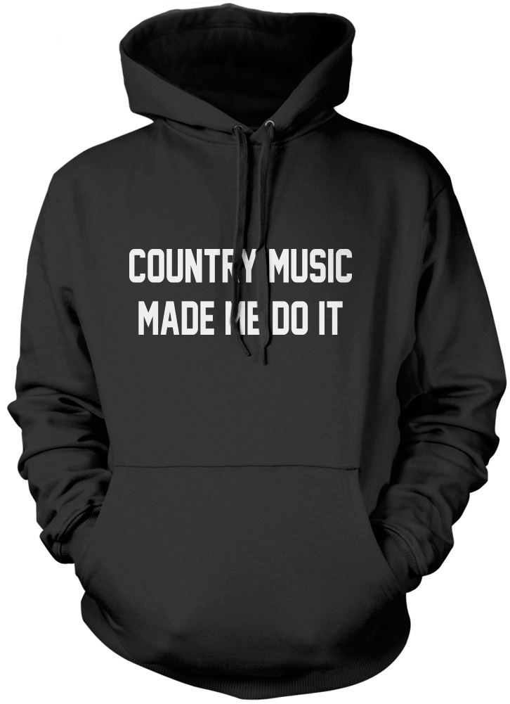 Country Music Made Me Do It Unisex Hoodie - Bild 3 von 5