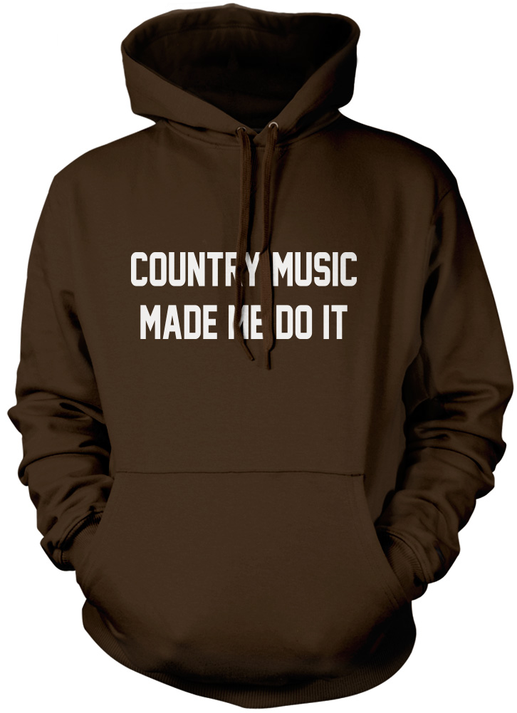 Country Music Made Me Do It Unisex Hoodie - Bild 4 von 5