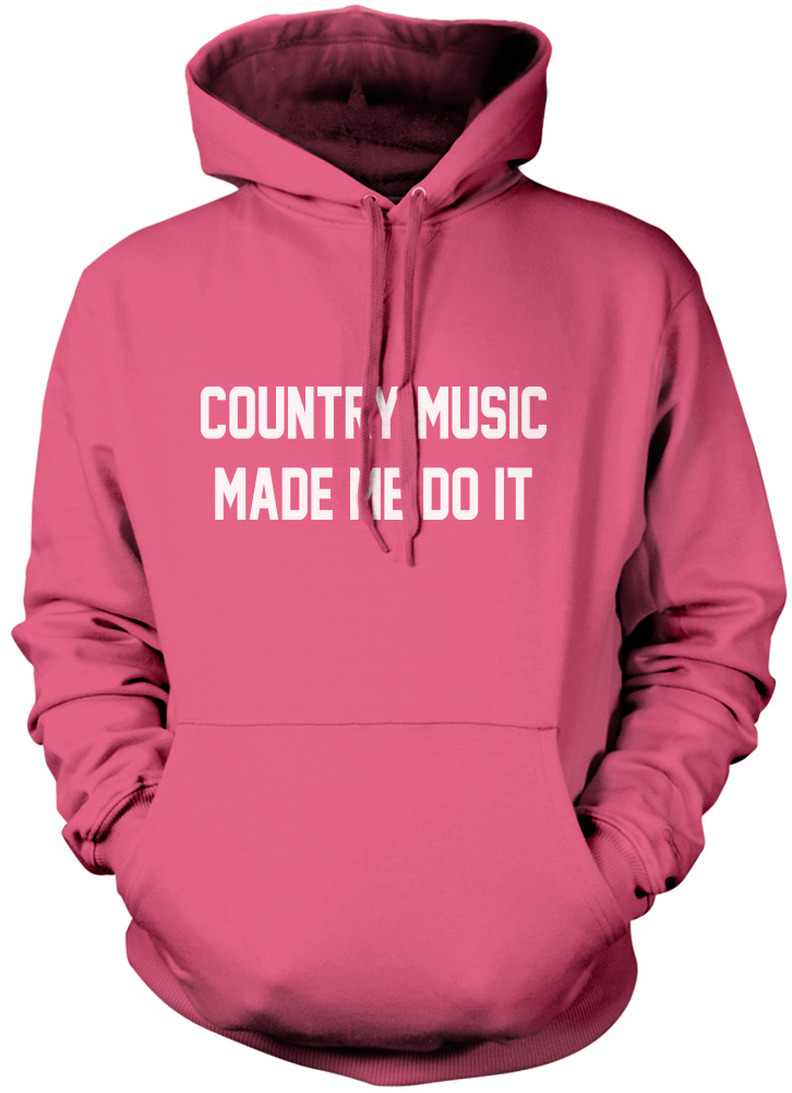 Country Music Made Me Do It Unisex Hoodie - Bild 5 von 5