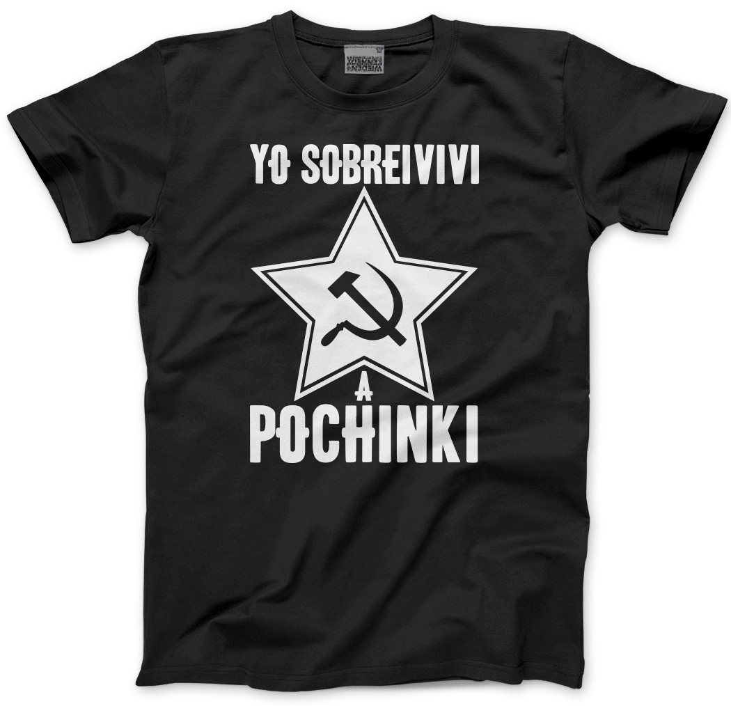 I Survived Pochinki Russian Womens Baseball Top