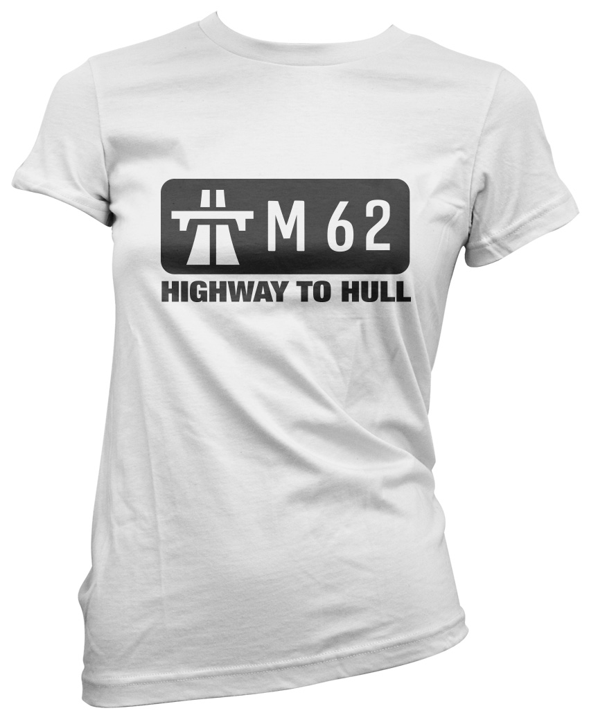 M62 Highway to Hull Yorkshire Leeds Funny Gift Womens Vest Tank Top 