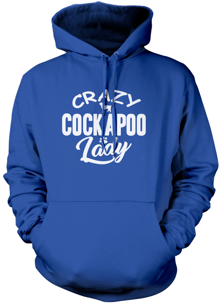 Crazy dog 2024 lady hoodie