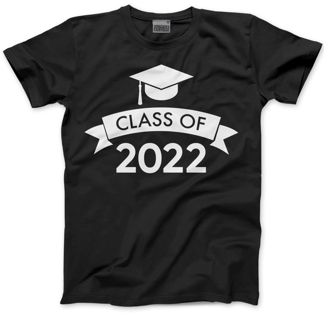 CLASS OF 2022 Graduation Cap Kids T-Shirt Leavers Leaving School Gift ...
