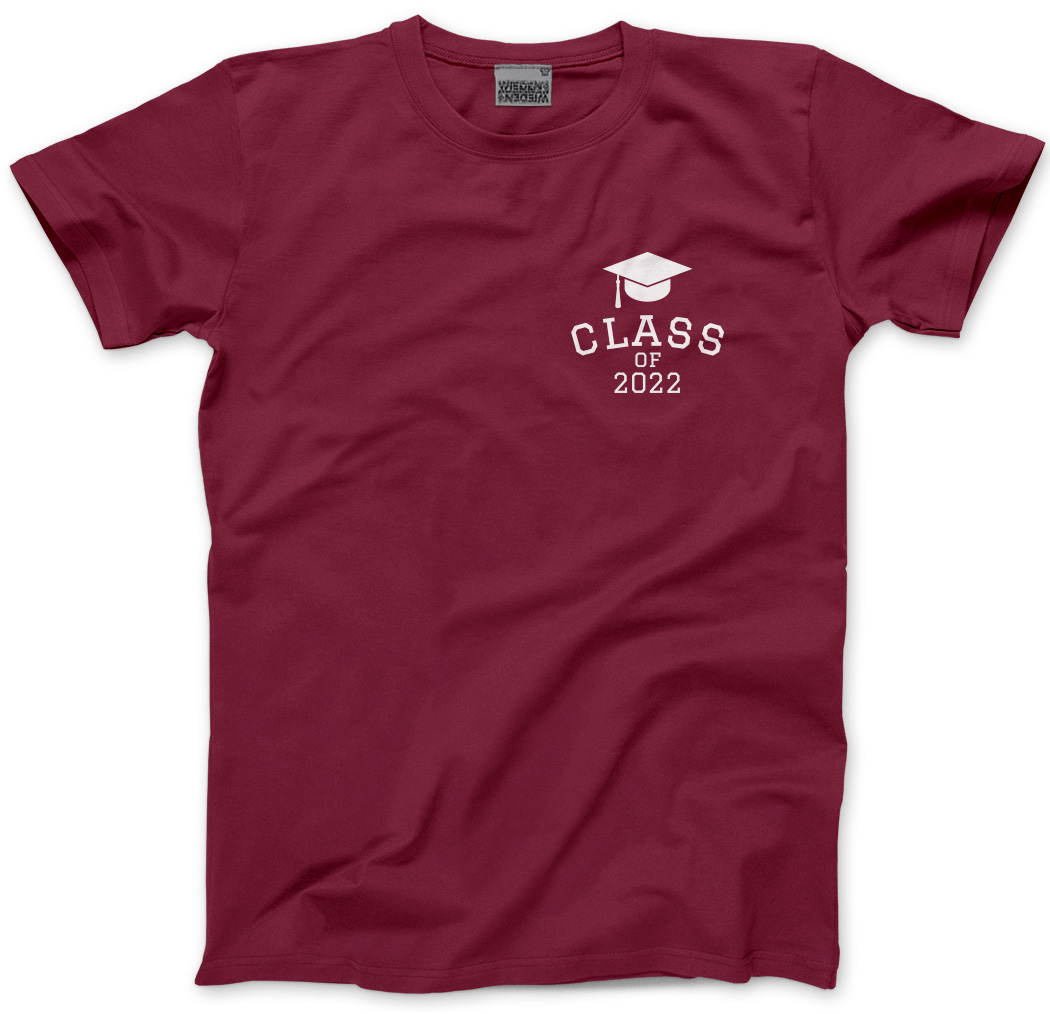 Class of 2022 Pocket Design Kids T-Shirt Leavers Leaving School Gift Year 6  11