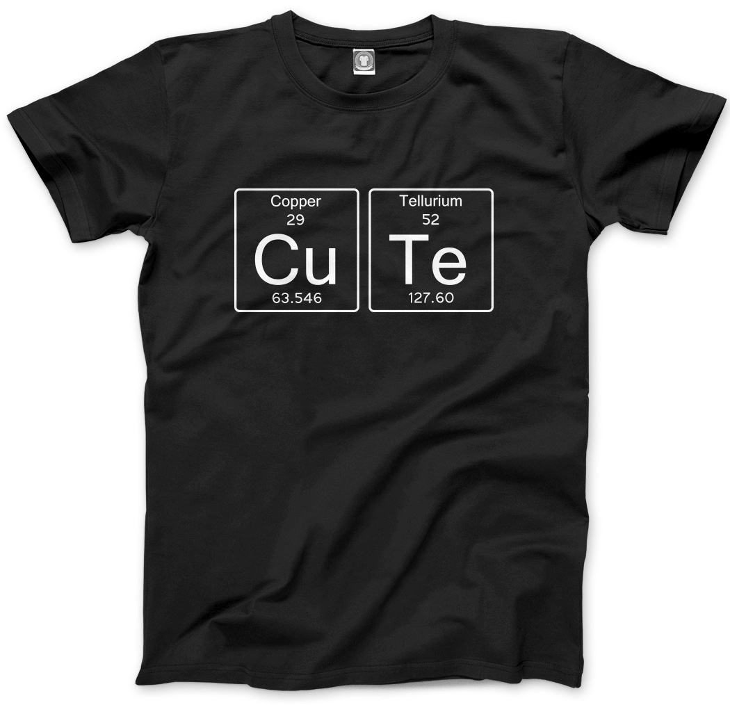 Cute Cu Te Copper Tellurium Periodic Table Kids T-Shirt | eBay