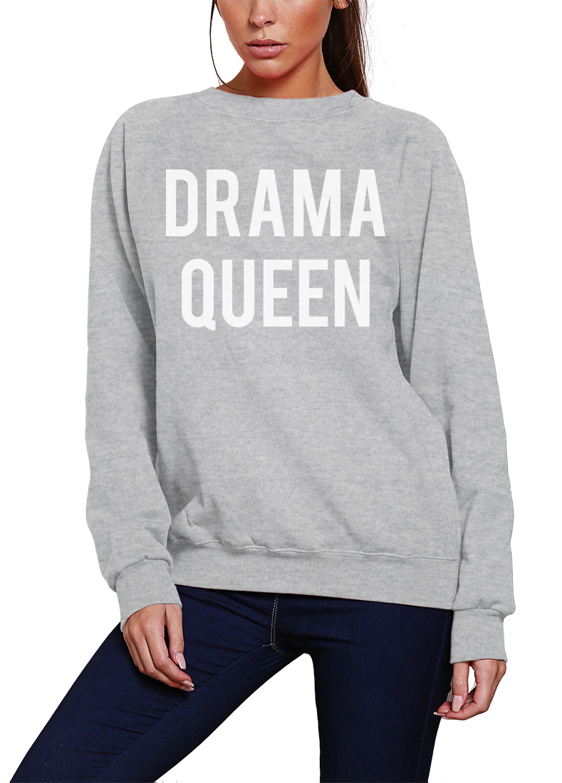 Drama Queen Teatro Drama Eslogan Dessassy Queenie Juventud y Mujer Sudadera