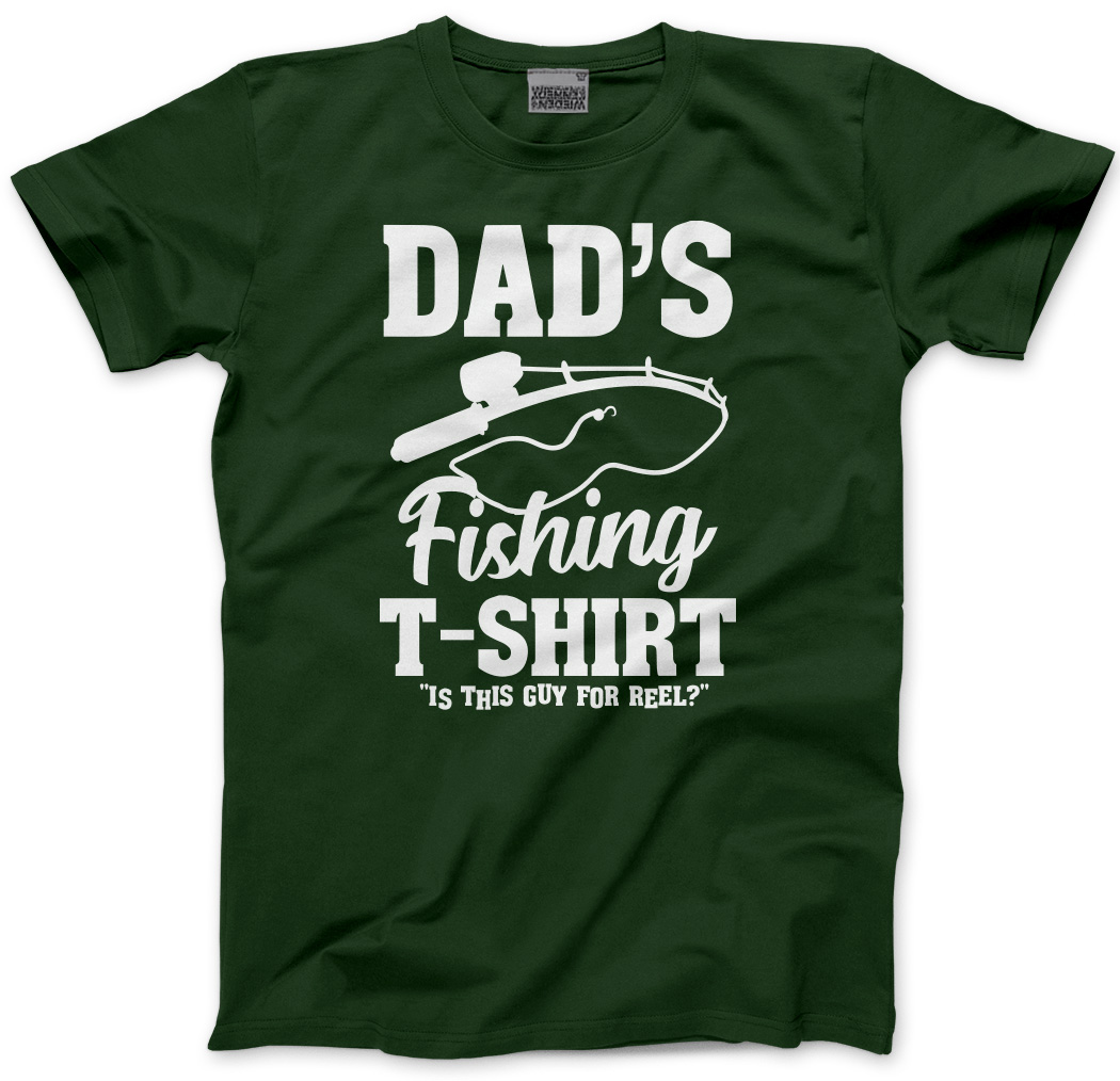 Dad's Fishing T-Shirt - Fathers Day Dad Carp Fisherman Gift Mens T-Shirt