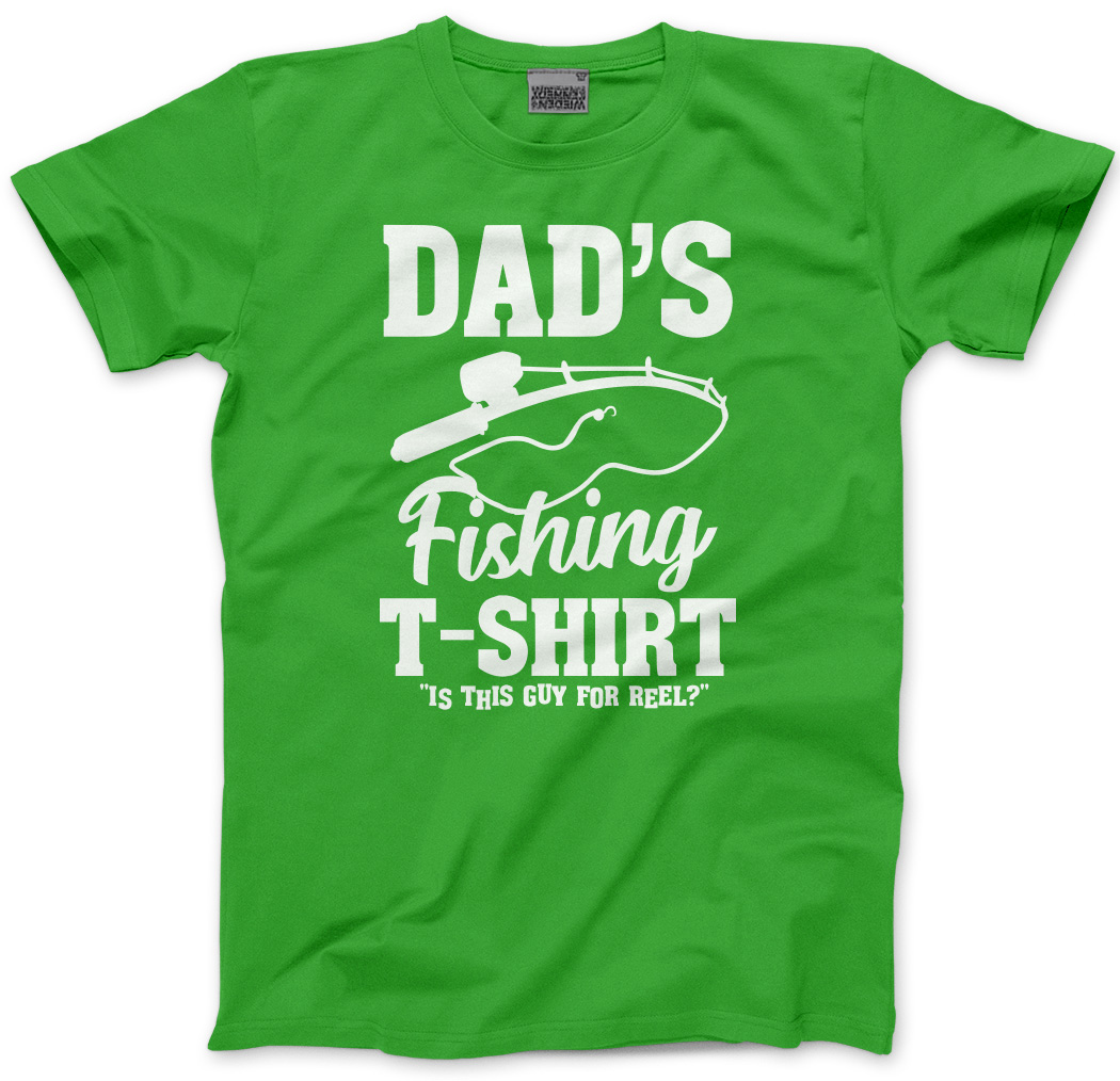 Dad's Fishing T-Shirt - Fathers Day Dad Carp Fisherman Gift Men Baseball  Top